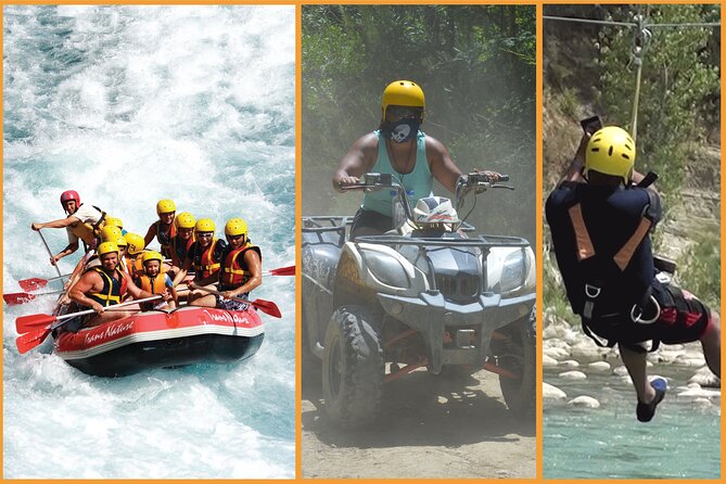 Full-Day Adventure 3 in 1 activity from Antalya to Köprülü Canyon National Park - Zip Fly Over Köprülü Canyon: Short, Scenic, and Cable-Based