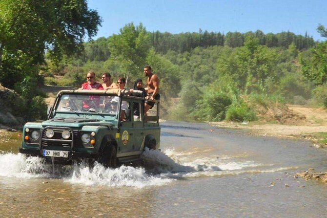 Full-Day Jeep Safari Tour Experience in Antalya - Gebiz: forest-area driving, mountain air, and swim breaks