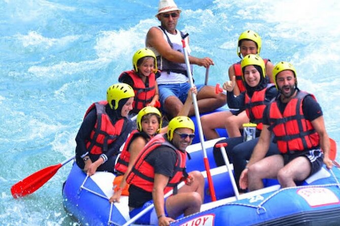 Full Day Rafting Experience From Kemer - Hitting the Water: 14 km of Rafting Through Crystal-Clear Sections