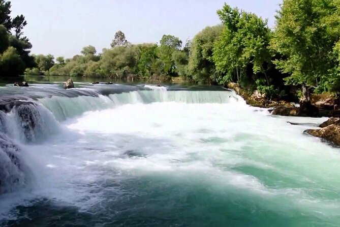 Full Day Tour Manavgat River Cruise Boat From Antalya - The best moment: the river meets the sea swim break