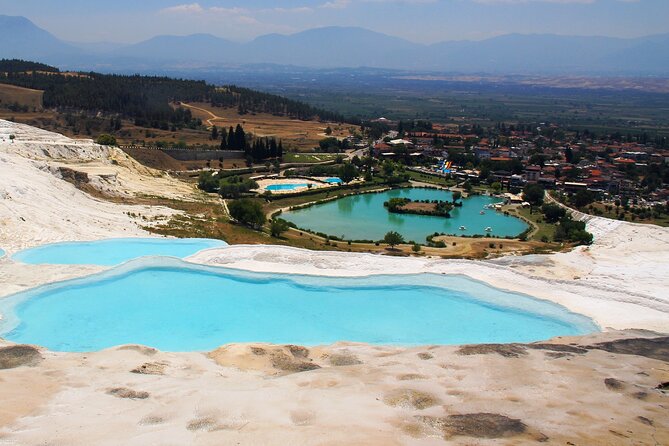 Full-Day Tour to Pamukkale and Hierapolis from Antalya City - Pamukkale terraces: walking smart on the white travertines