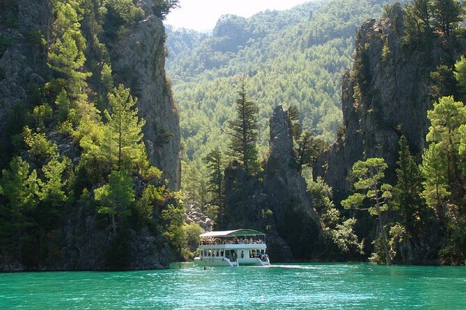 Green Canyon Boat Trip w/Pick Up From Antalya - The dam-to-canyon effect: why the day feels connected