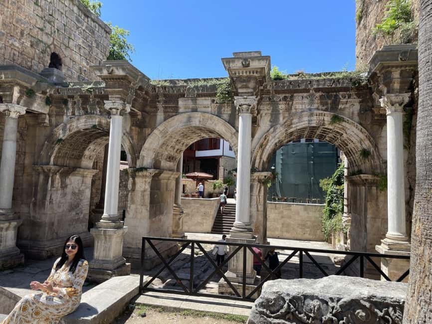 Guided Antalya Old Town Tour & Düden Waterfall with Lunch - Lunch in Antalya: Turkish Food, Real-Time Break, and Drink Costs