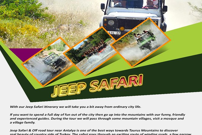 Jeep Safari Adventure in the Taurus Mountains - Lunch and Tea Collected by Villagers: Why the Food Stop Is Part of the Story