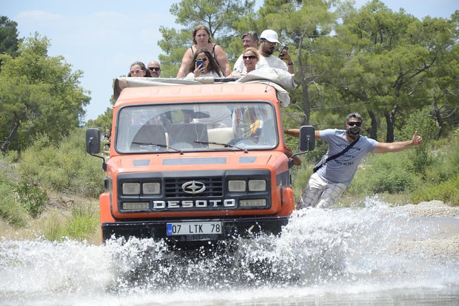 Jeep Safari Adventure in the Taurus Mountains - Stop 1 at U Can Travel on Mount Toros: Village Houses, Forest, and Waterfall Time
