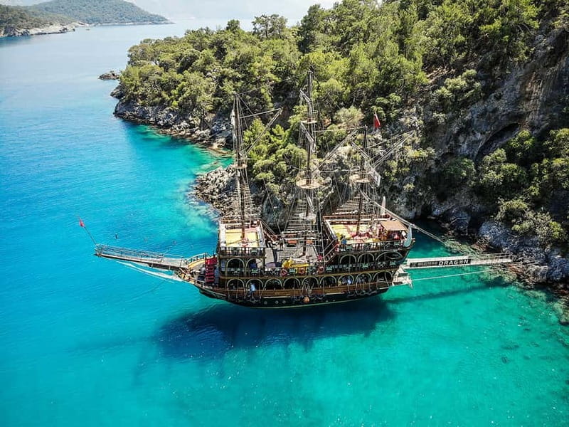 Kemer: Boat Trip with Swimming and Snorkeling - Phaselis ancient city: what you can actually look for