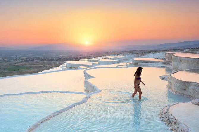 Kemer Express Pamukkale & Hierapolis Day Trip w/Meals & Pickup - Cotton Castle Thermal Pools, 3 Hours to Get It Right