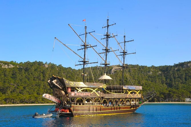 Kemer Full Day Pirate Boat Trip with Lunch and Optional Transfer - Lunch at Sea, Plus Animation, DJ-Style Energy, and Foam Party