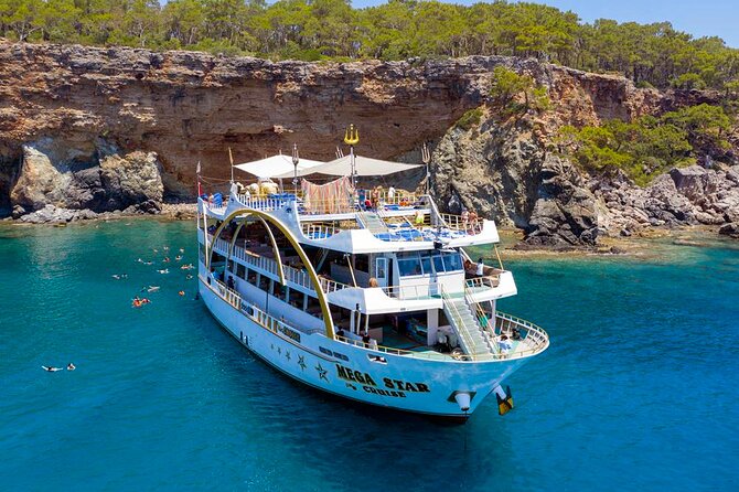 Kemer Mega Star Boat Trip With Hotel Transfer and Lunch - Kemer to Kemer Marina: the part where the day starts feeling fun