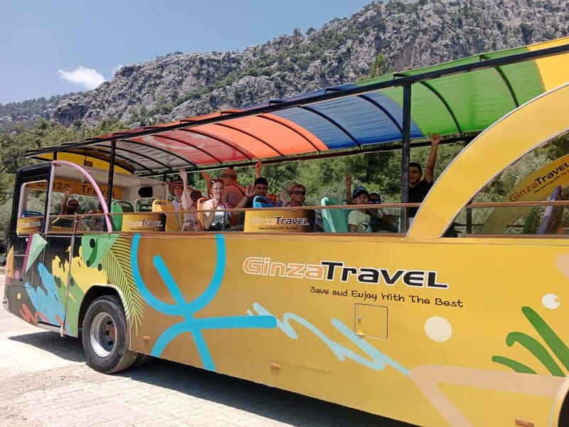 Kemer: Party Bus to Goynuk Canyon with Entrance Ticket - Optional Activities: Canyoning, Zipline, Body Rafting, and the Boat Ride