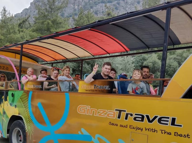 Kemer: Party Bus to Goynuk Canyon with Entrance Ticket - Getting In: Entrance Ticket and Meeting the Tur Turizm / Ginza Travel Host