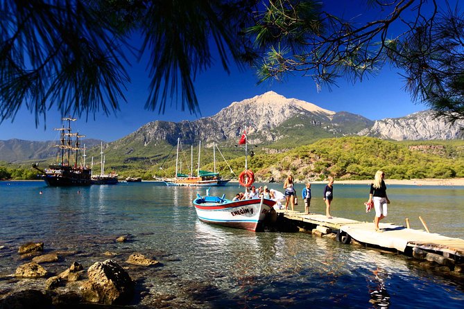 Kemer Pirate Boat Trip with Free Transfer from Antalya - Phaselis Koyu stop: short and fun, but entrance is extra
