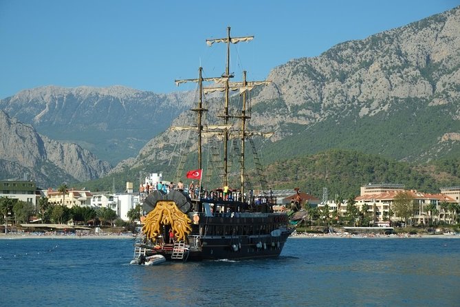 Kemer Pirate Boat Trip with Free Transfer from Antalya - Lunch onboard: good convenience, average food, and no drinks included
