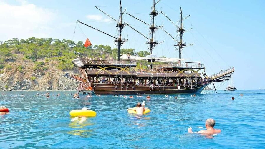 Kemer Pirate Boat Trip with Hotel Transfers Option - Pirate Cave: The First Stop With That Movie-Scene Feeling
