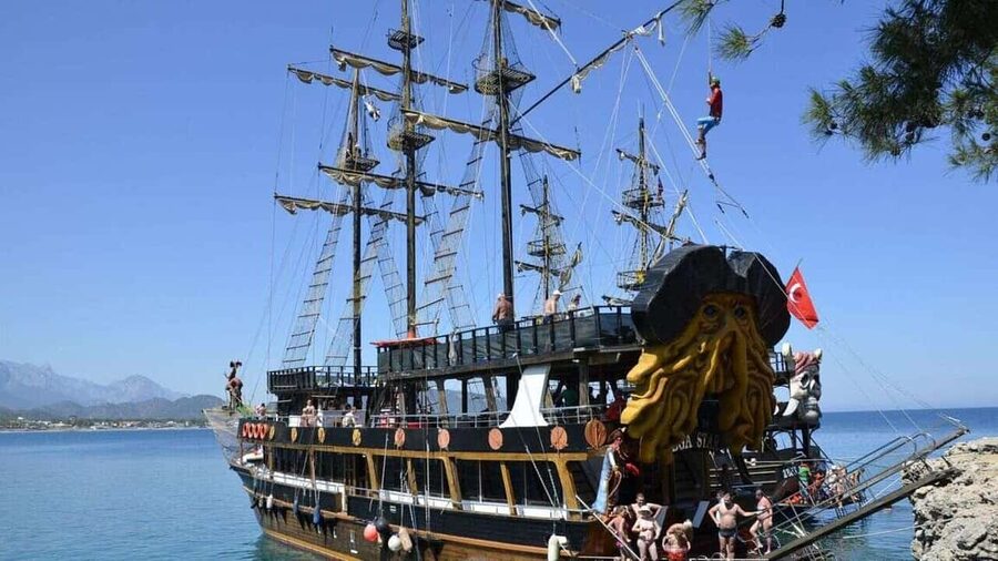 Kemer Pirate Boat Trip with Hotel Transfers Option - Foam Party at Sea: Fun, Music, and Dancing