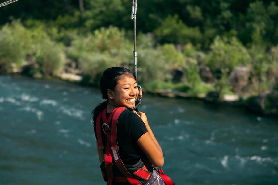 Kemer: Private Rafting, Zipline, Quad or Buggy w/ Lunch - The river lunch reset: 3-course meal in nature