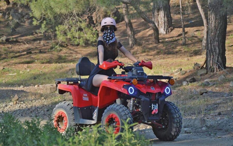 Kemer: Quad Safari Experience - The canyon break at Göynük: views plus a chance to swim