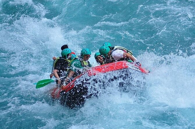 Kemer Rafting, Jeep Safari, Zipline, Buggy Safari Combo Tour - White-water rafting: the highlight, and the water-shoe moment