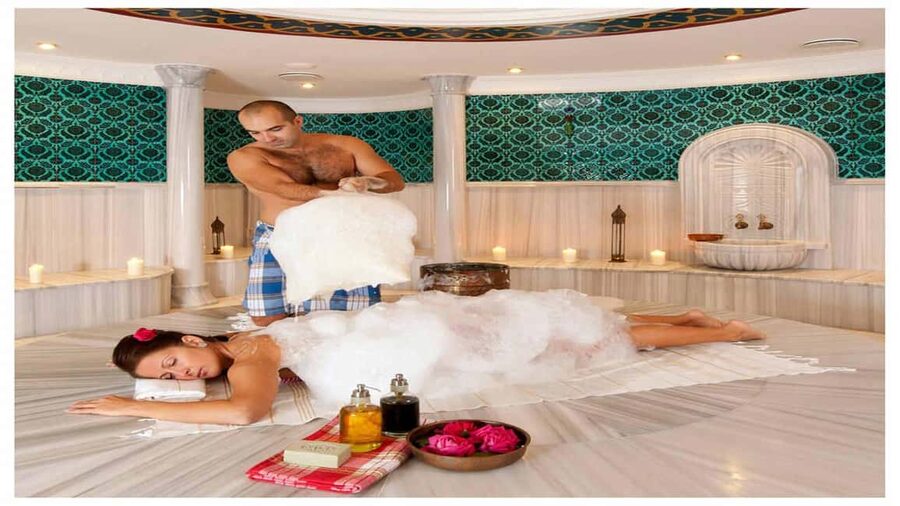 Kemer: Turkish Bath Experience with Hotel Transfer - Clay face mask: the detox finish that makes your skin feel new