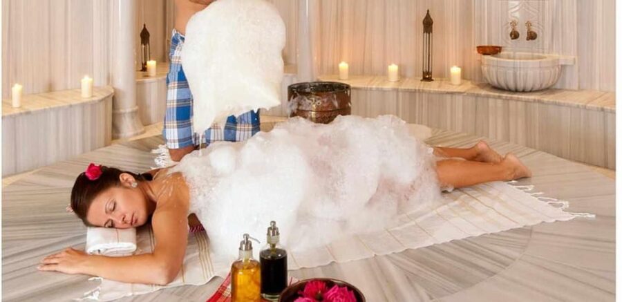 Kemer Turkish Bath (Hammam) W/ Scrub, Foam & Oil Massage - Sauna, scrub, foam, and the 20-minute aroma oil massage