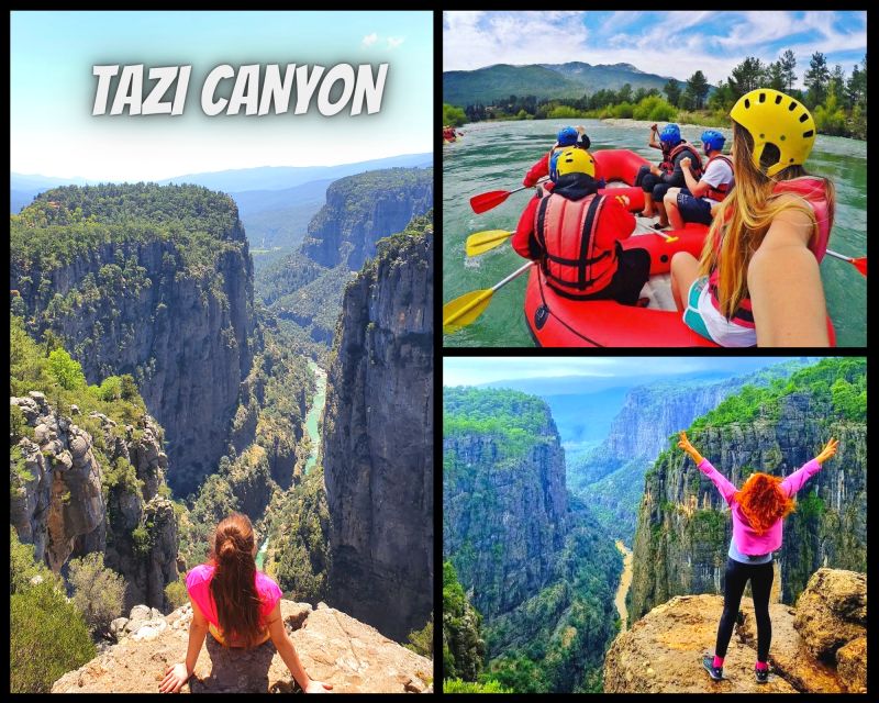 Köprülü Canyon Nationel Park Rafting & Tazı Canyon Mix Tour - Key points to know before you go