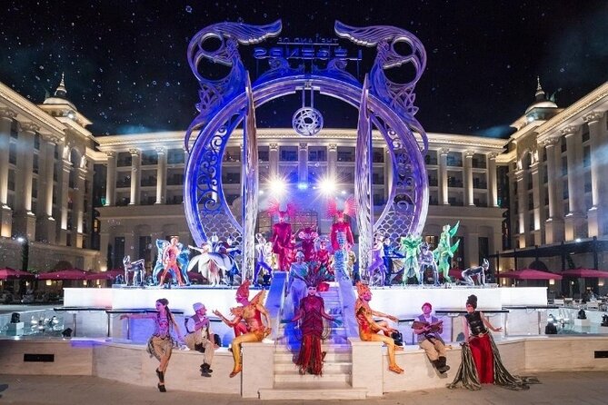 Land Of Legends Night Show Transfer with Optional Private - Stop 1: Antalya pickup that sets the whole mood