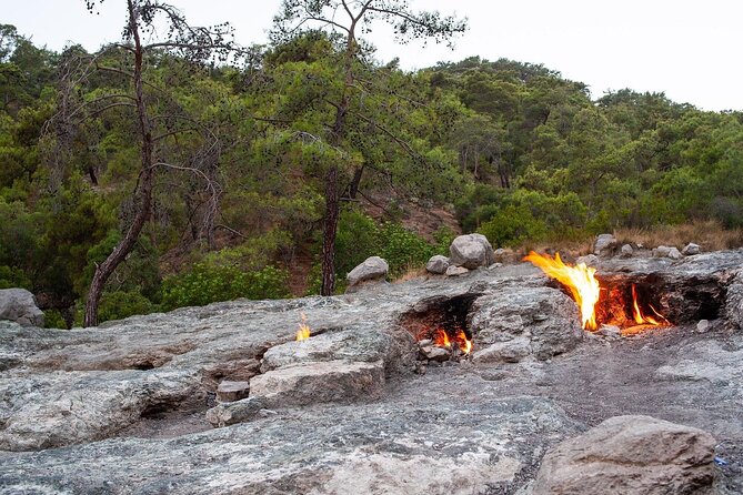 Olympos Chimera Fire Mountain Tour From Kemer - Ancient Olympos Ruins: Roman Temples, Baths, Aqueducts, Theater