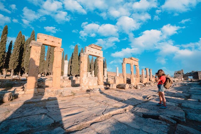 Pamukkale and Hierapolis Day Tour from Antalya with Lunch - Pamukkale Thermal Pools: cotton castle terraces for photos and calm walking