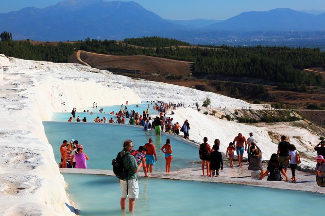 Pamukkale and Hierapolis Full-day Guided Tour from Antalya - Hierapolis first: what you get in the short Pamukkale Theater stop