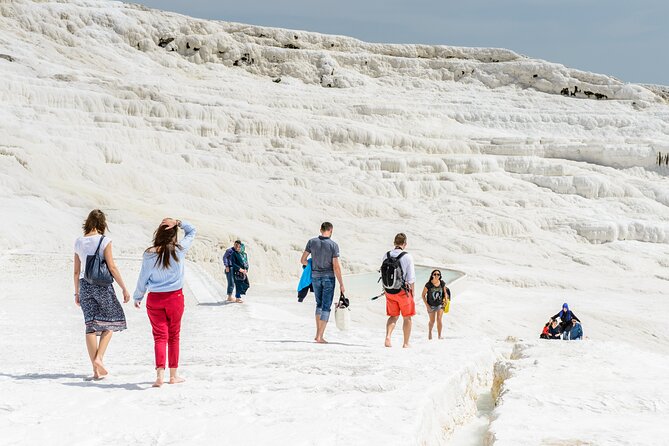 Pamukkale and Hierapolis Full-day Guided Tour from Belek - Group size and physical comfort: good for most, not for everyone