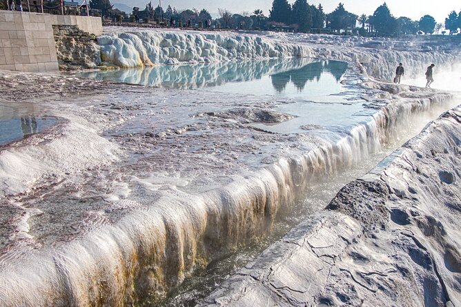 Pamukkale day trip, lunch and Entrence fee included from Antalya - Hierapolis and Pamukkale with a local guide, not just a bus stop