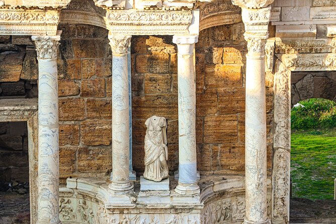 Pamukkale day trip, lunch and Entrence fee included from Antalya - Hierapolis necropolis and the graves you’ll actually remember