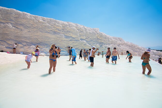 Pamukkale from Antalya Province - The Pamukkale Theater stop (1 hour): a satisfying ancient add-on