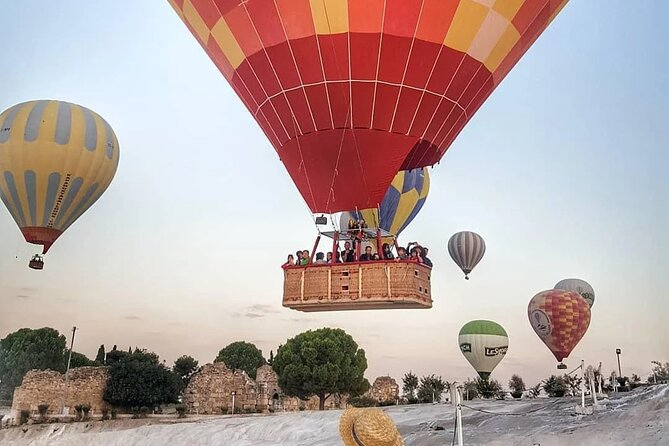 Pamukkale Hot Air Balloon Ride Certificate and 2 Meals in Antalya - Transportation and logistics: comfort, timing, and the shop stops