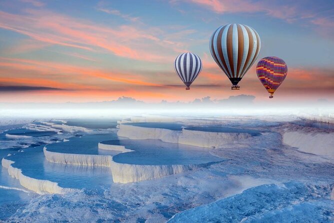 Pamukkale Hot Air Balloon Ride Certificate and 2 Meals in Antalya - The sunrise balloon over Pamukkale: champagne, certificate, and insurance