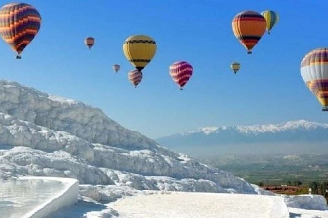Pamukkale tour w. Entrance, Lunch & Transfer from Kemer - Pamukkale Terraces: The Warm White World at the Center of It All