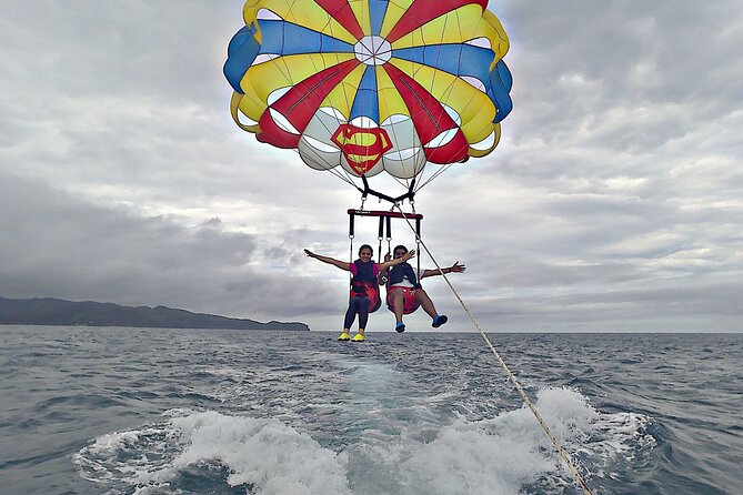 Parasailing Water Activity.. (Full Adrenaline) - Landing and the Easy Post-Flight Wrap-Up