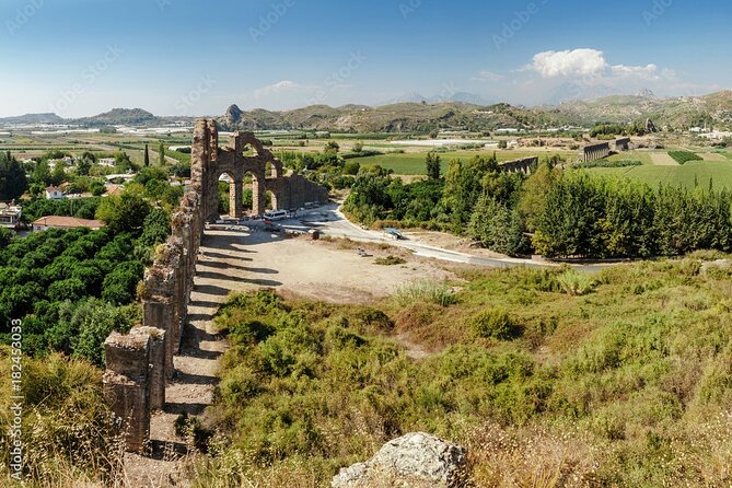 Perge and Aspendos Ancient Marvels Tour: A Leisurely Exploration - Aspendos Ruins: the theater viewpoint and aqueduct sightlines