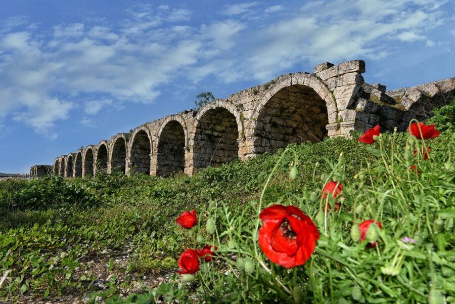 Perge, Aspendos & city of Side Full-Day Tour from Antalya - Perge ruins: colonnades, baths, and that Artemis connection