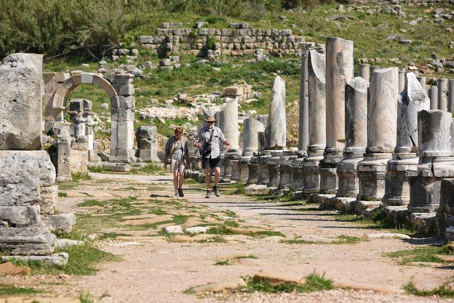 Perge, Aspendos & city of Side Full-Day Tour from Antalya - The Hellenistic gate and why little details matter