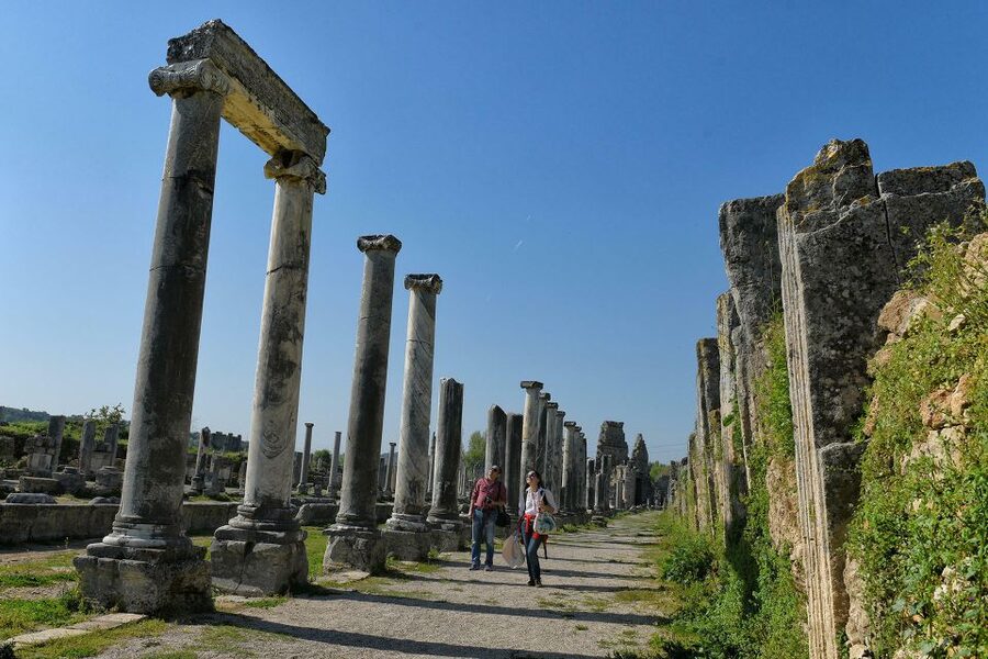 Perge, Aspendos & city of Side Full-Day Tour from Antalya - Side’s harbor setting: temples, trade, and sea views