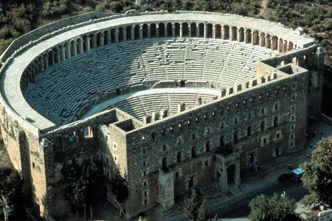 Perge Aspendos Side and Manavgat Waterfall Tour - Perge Antik Kenti: Colonnades, Baths, and a Roman-Style City Walk