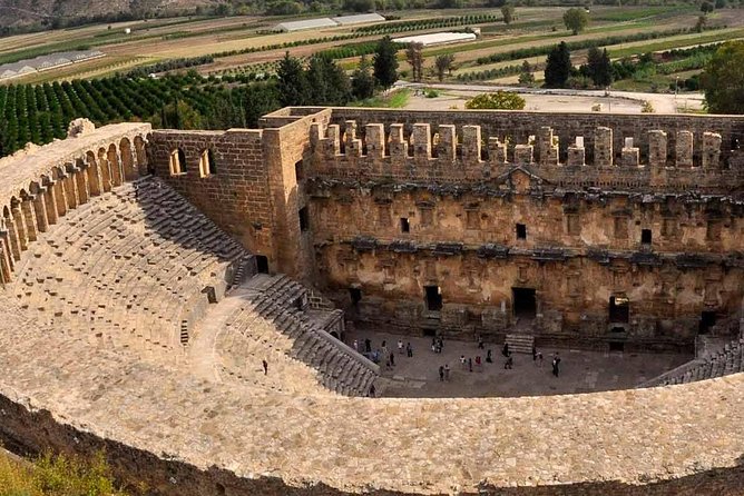 Perge-Aspendos-Side from Antalya and regions - Air-conditioned comfort, mobile tickets, and group size reality