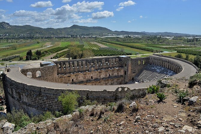 Perge Aspendos Side the Historical sites of Antalya - Star Belkis lunch: Köprüçay riverside or local tastes on your schedule
