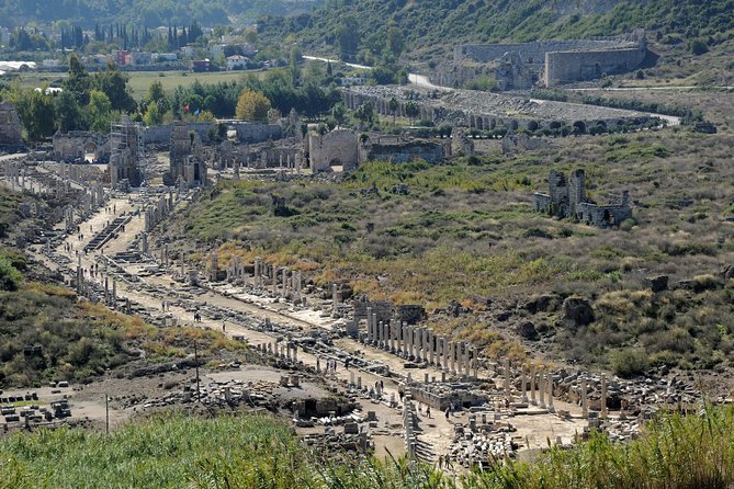 Perge Aspendos Side Waterfall Tour - Side Free Time: One Hour on the Coast to Do Your Way