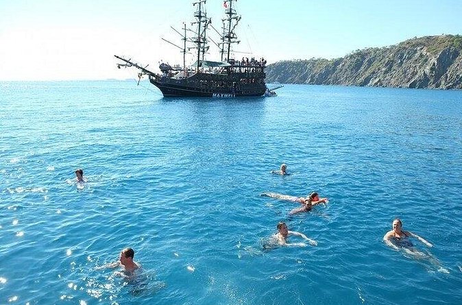Pirate Party Boat Trip around Kemer from Antalya with Lunch - Morning to Phaselis Bay: How the First Leg Sets Up Your Swim Day