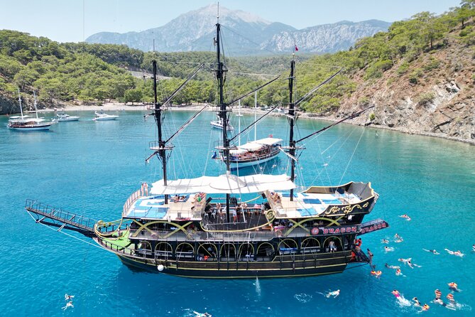 Pirates Boat Trip with optional Pick Up - Drop Off from Antalya - Key highlights you should know first