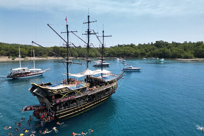 Pirates Boat Trip with optional Pick Up - Drop Off from Antalya - Foam party and animation: fun included, but plan for noise