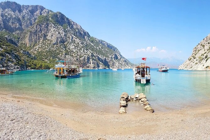 Porto Genoese Boat Trip & Mud Bath with Lunch from Antalya - Korsan Koyu Pirate Bay: Secluded Feel, Limited Time
