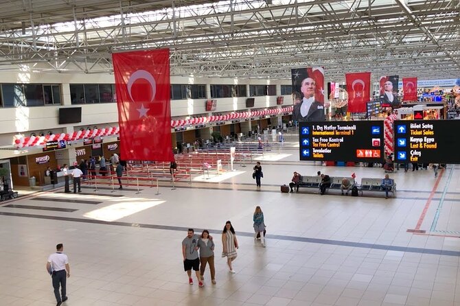 Private Departure Transfer: Old City,Antalya,Konyaalti Hotels to Antalya Airport - Price and value: $23.05 per person and the group math